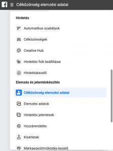 célközönség elemzés